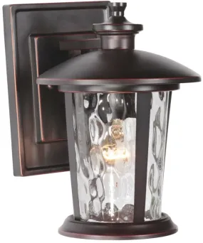 11"H Summerhays 1-Light Outdoor Wall Light Oiled Bronze Gilded