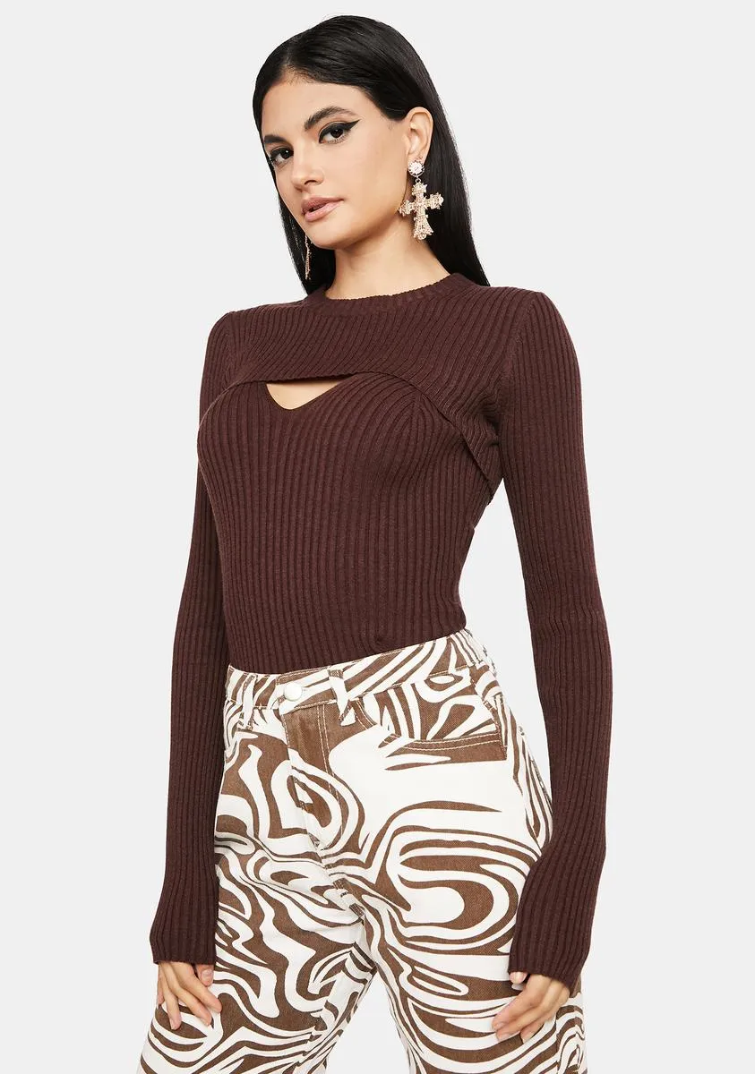 Alana Double Layer Knitted Top