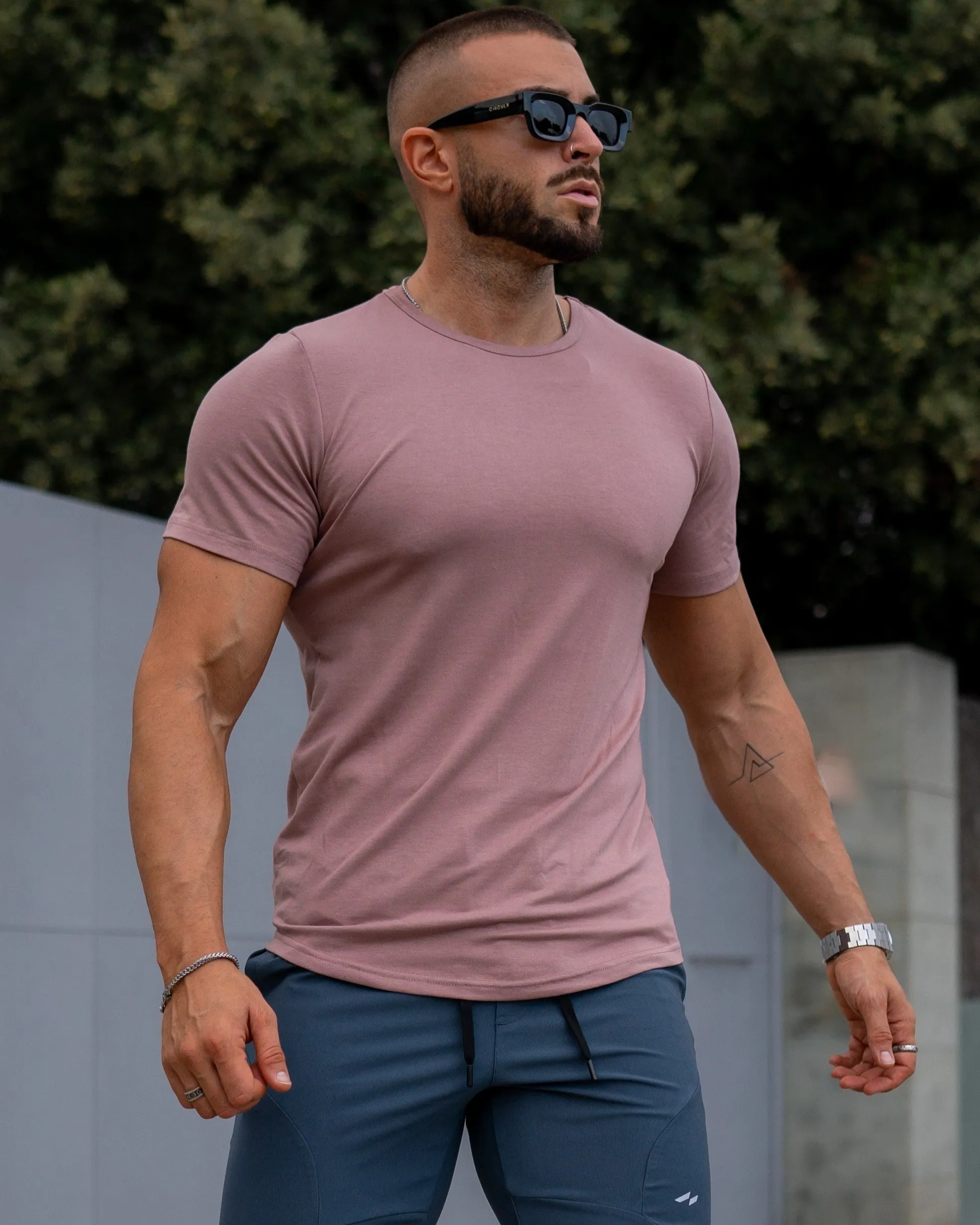 All Day Elite Curve-Hem Tee Short Sleeve New Color