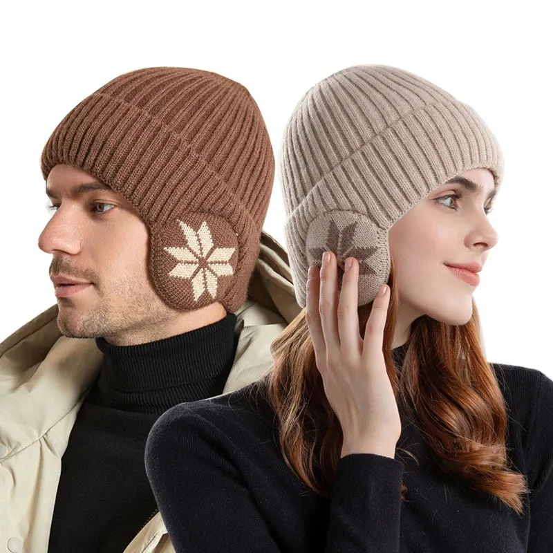 Alpine Snowflake Knit Hat