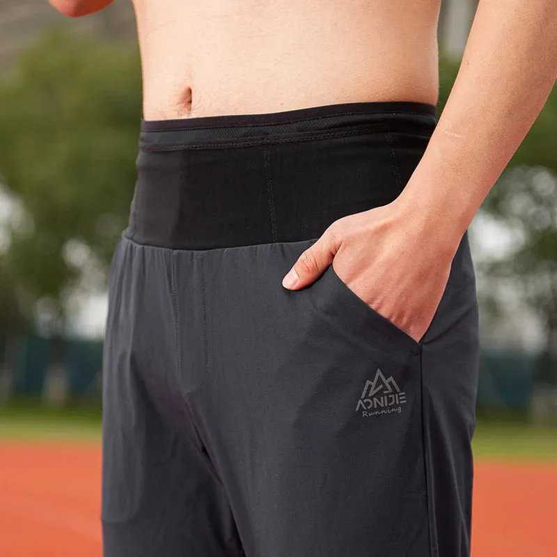 AONIJIE FM5163 Men's Quick Dry Tracksuit Bottoms | Drawstring Sports Pants for Running & Fitness