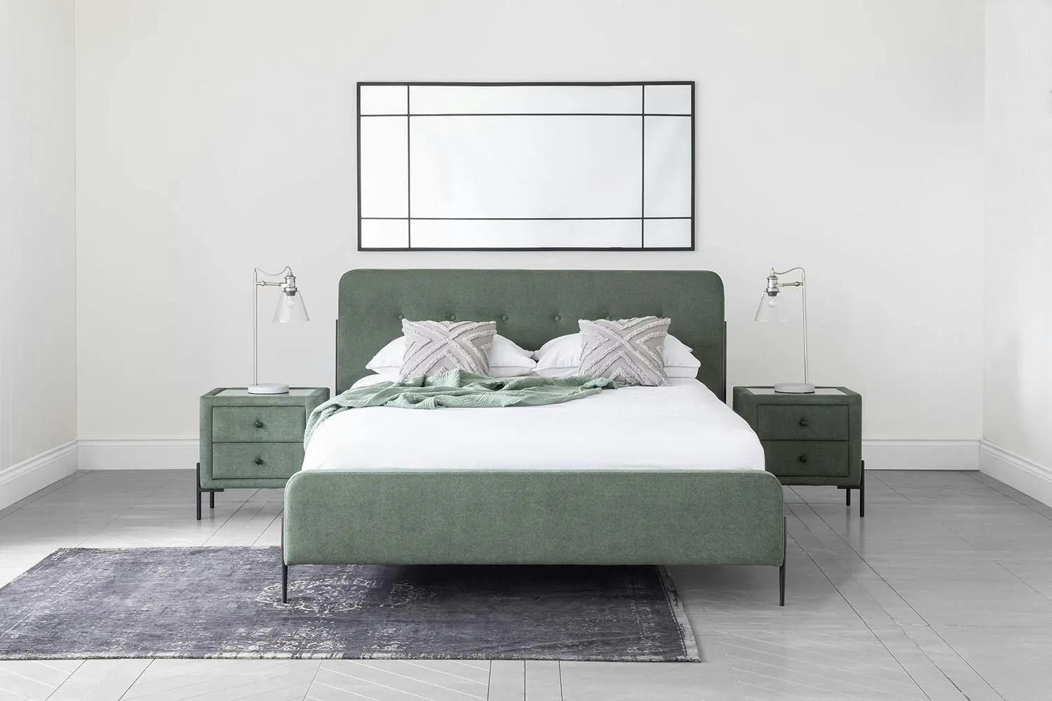 Arnold Bed Frame | Double | 4ft6 | Colour Options