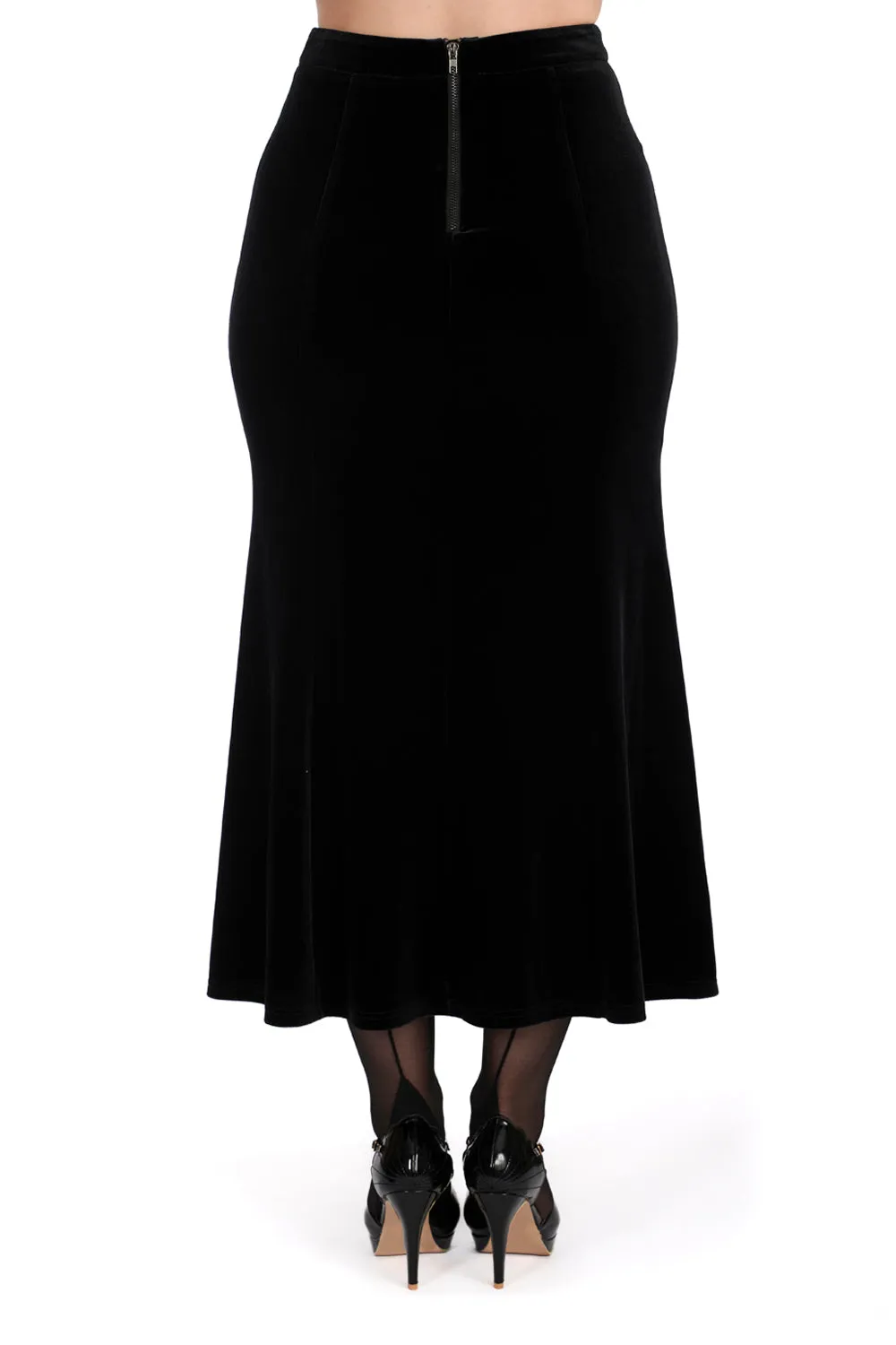 Banned Apparel - Betty Rock Peplum Pencil Skirt