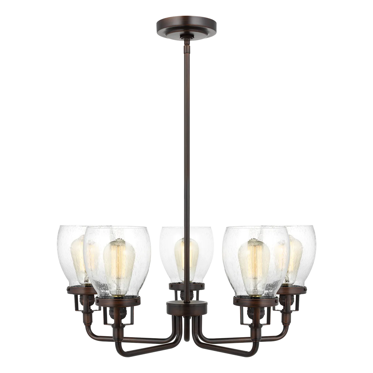 Belton Five Light Up Chandelier