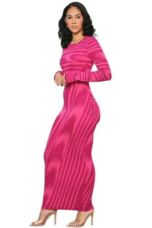 Bodycon maxi dress