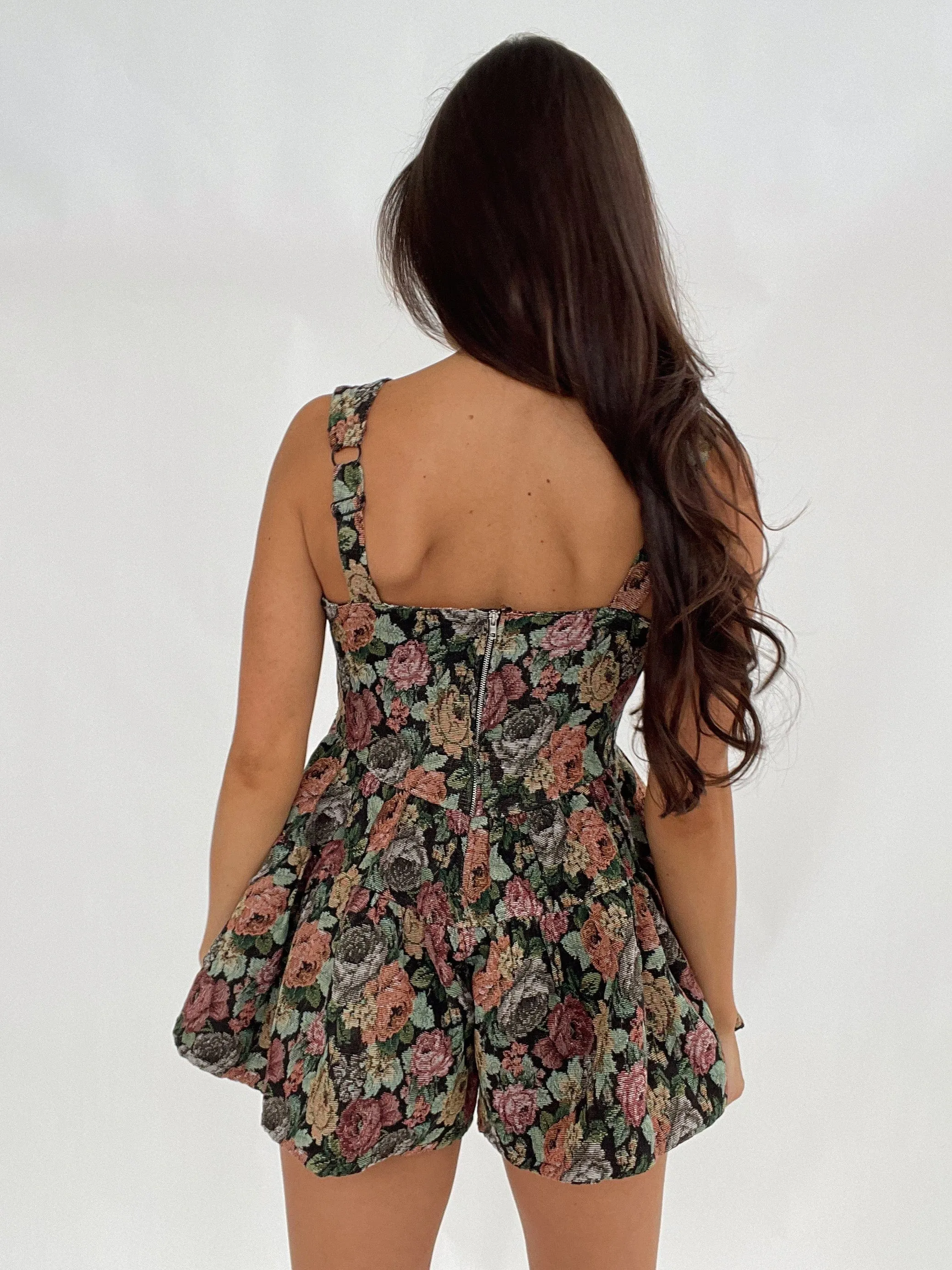 Boldly Floral Romper