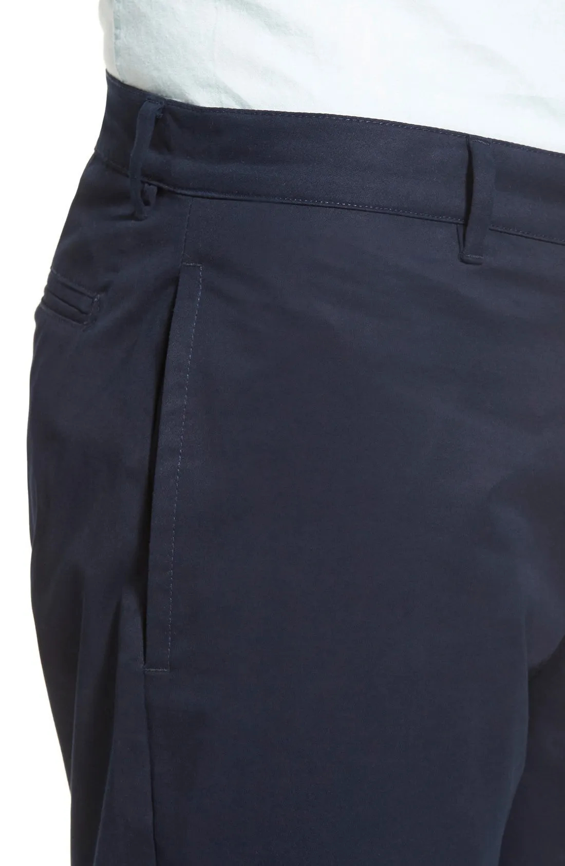 'Box' Straight Leg Chinos