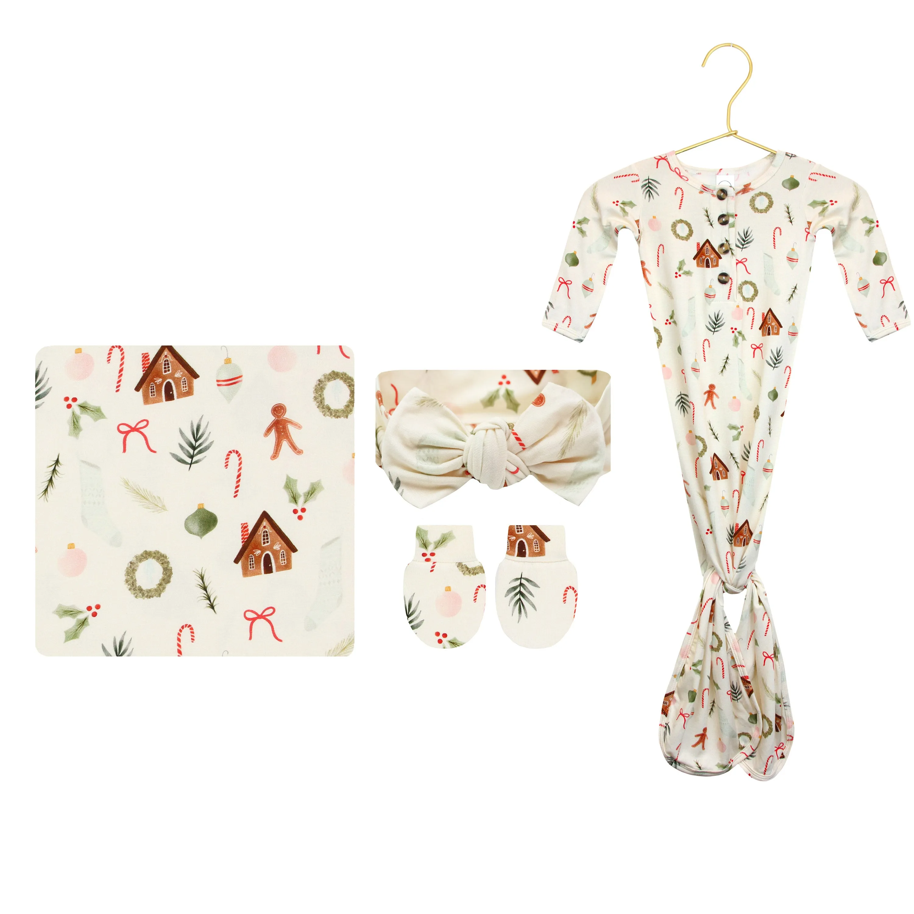 Buddy Newborn Headband Bundle (Gown)