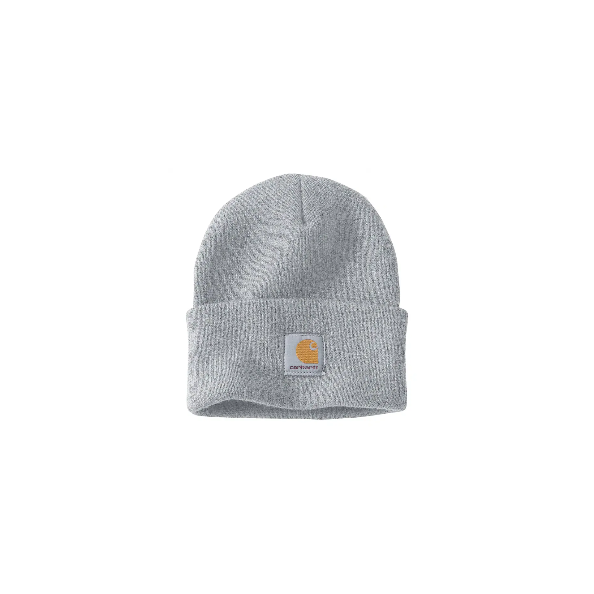 Carhartt Knit Cuffed Beanie Watch Hat - Heather Gray