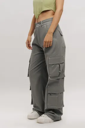 Cloud Dark Grey Cargo Pants