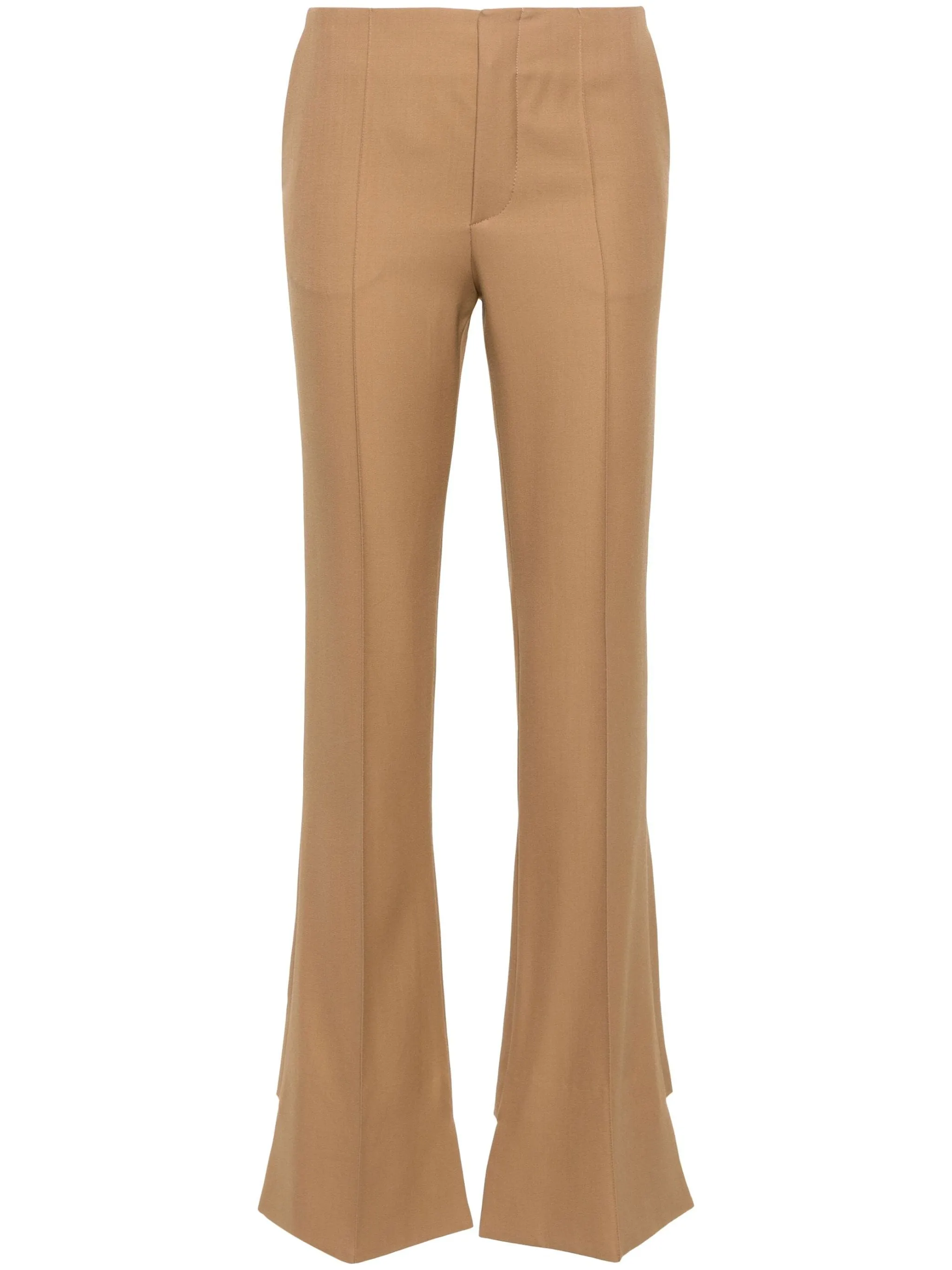 Coconut Brown Relaxed Fit Trousers