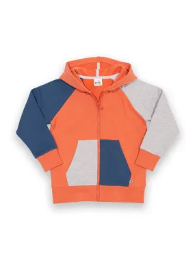 Colour block hoody