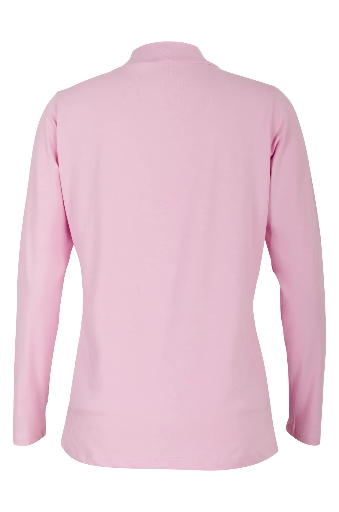 Cotton Elastane Turtle neck Top | PINK | 6553ZZ