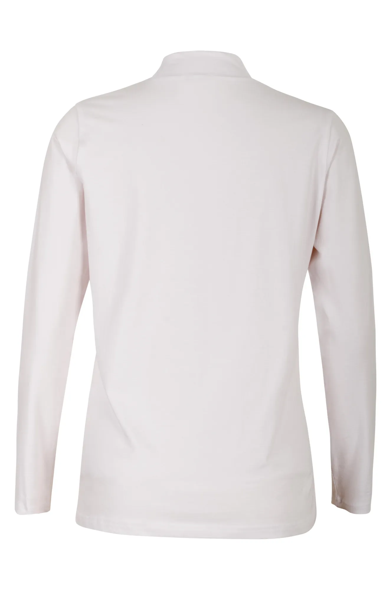 Cotton Elastane Turtle neck Top | WHITE | 6553ZZ