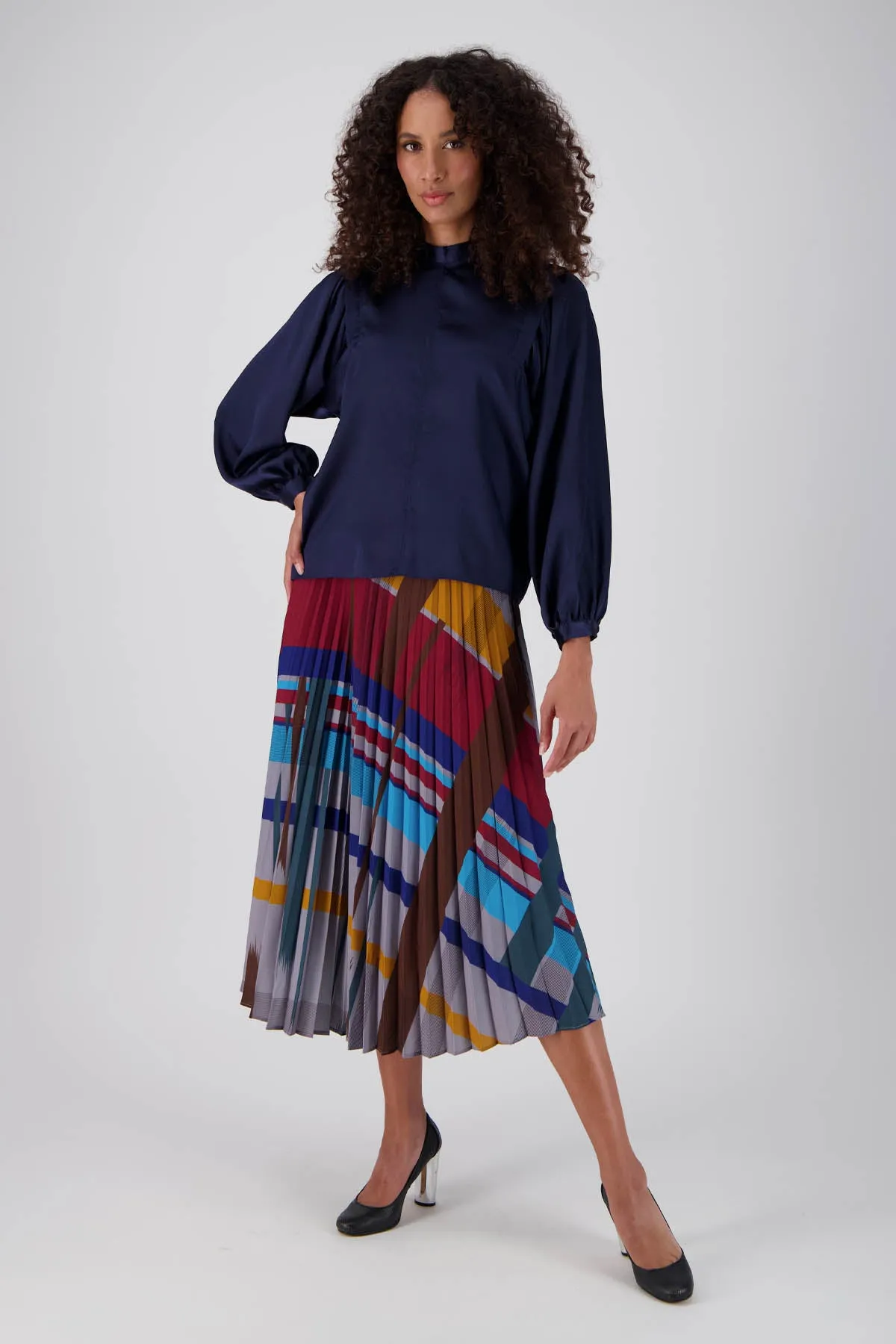 Crossroads Pleated Skirt Primary