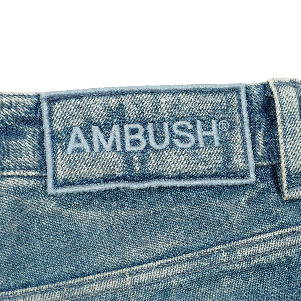 DENIM CARGO PANTS