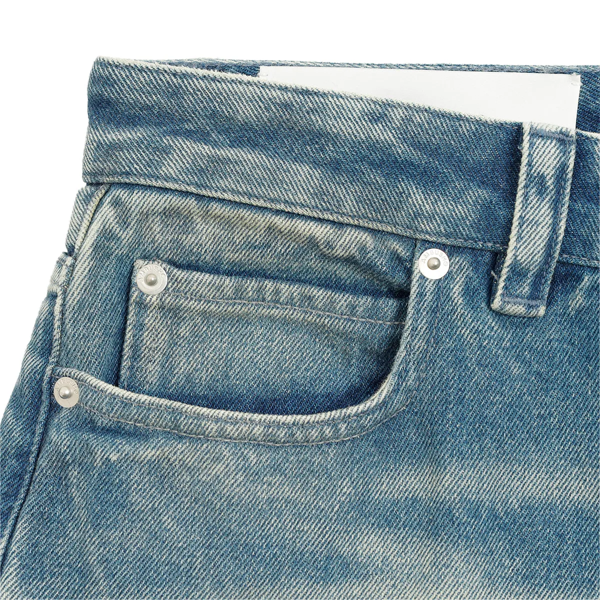 DENIM CARGO PANTS