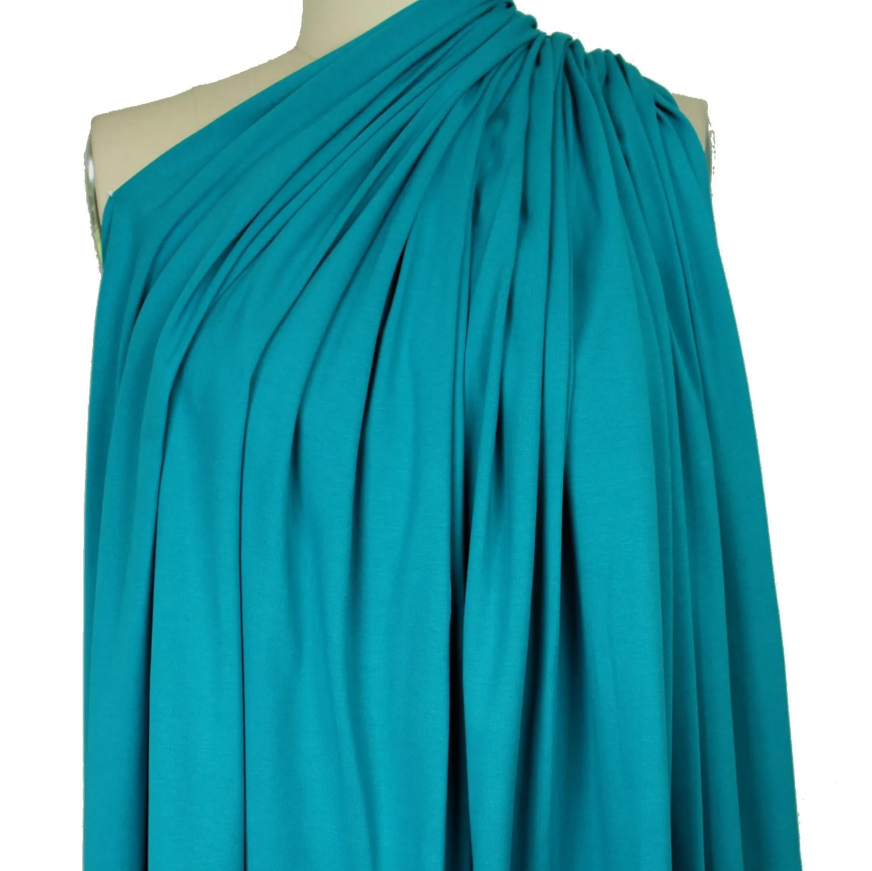 Dutch 220 gms cotton/spandex knit - vivid teal