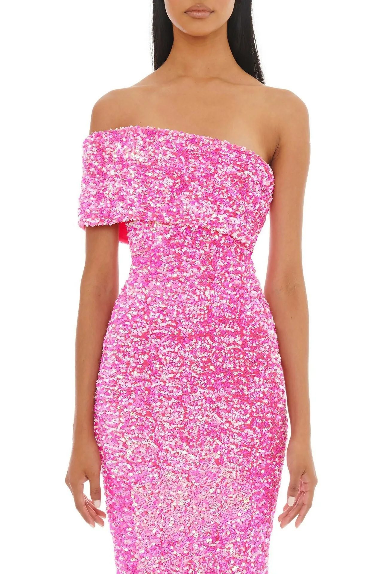 Eliya The Label Alyssa Dress in Pink Size 14