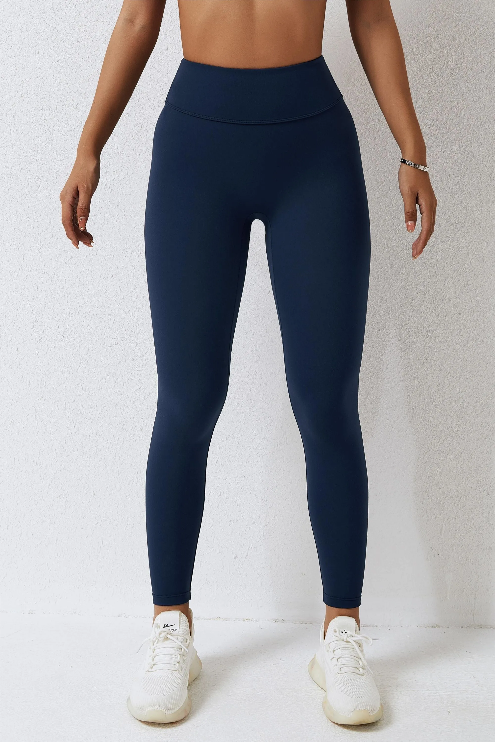 High-Waist Seam Free Scrunch Leggings