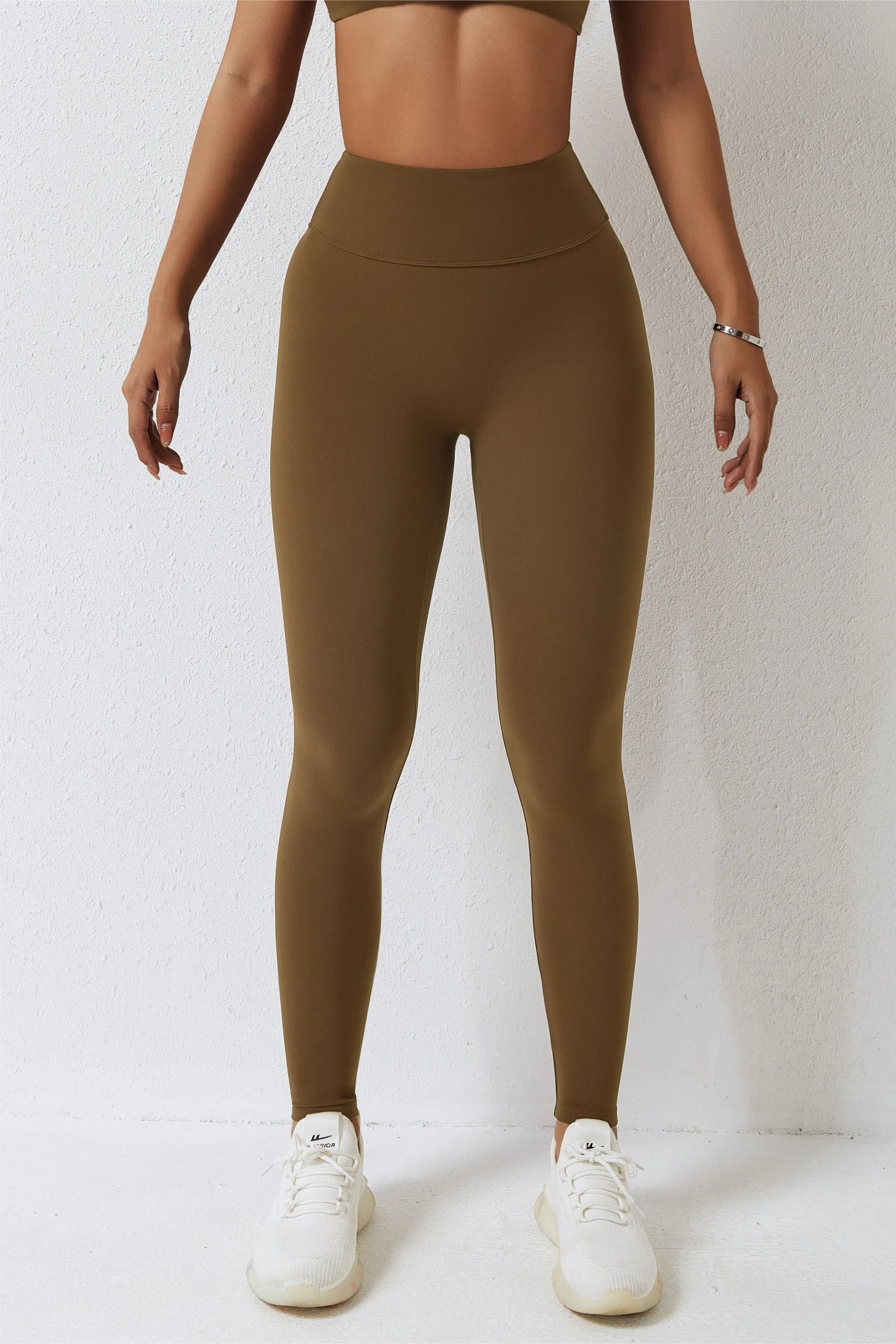 High-Waist Seam Free Scrunch Leggings