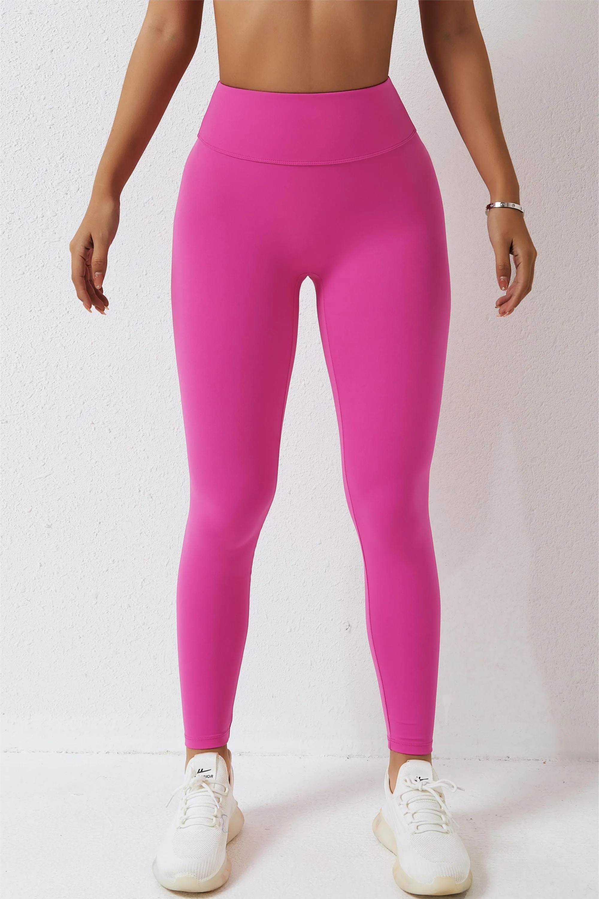 High-Waist Seam Free Scrunch Leggings