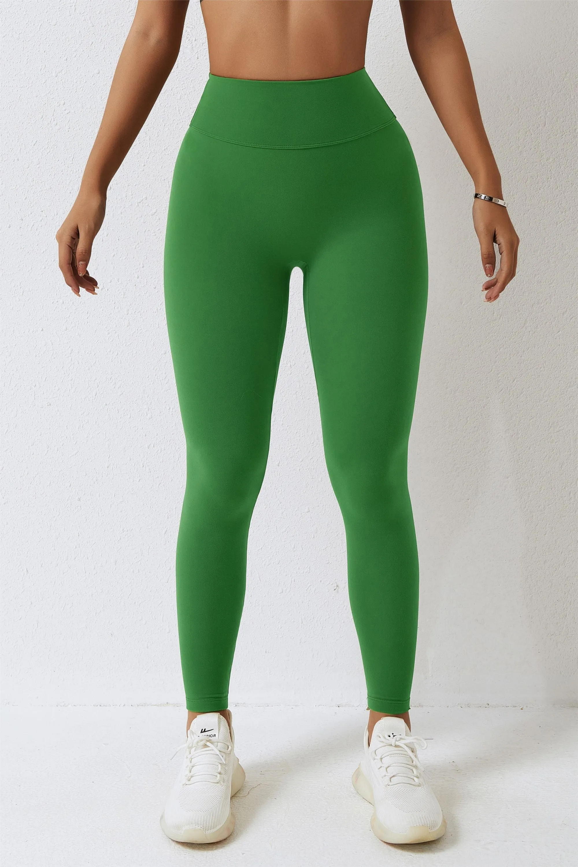 High-Waist Seam Free Scrunch Leggings