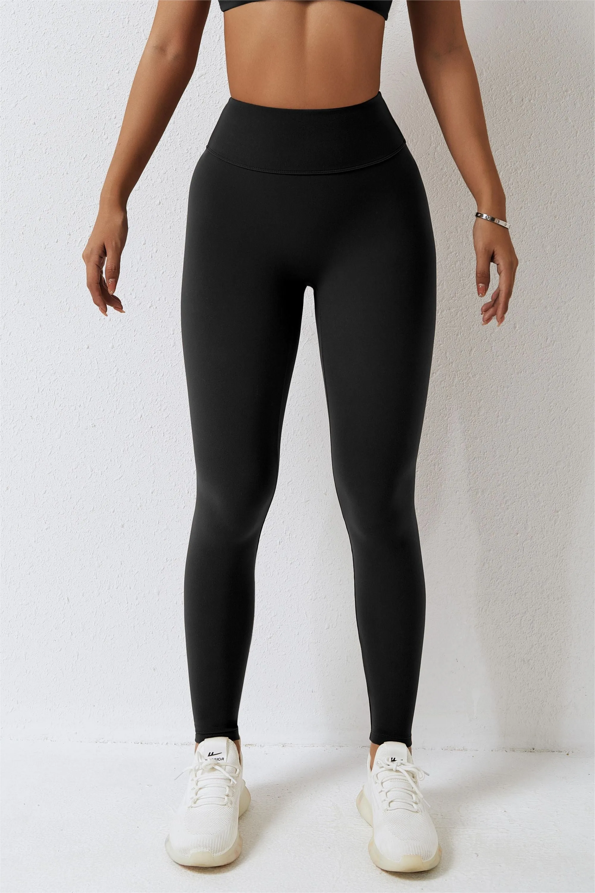 High-Waist Seam Free Scrunch Leggings