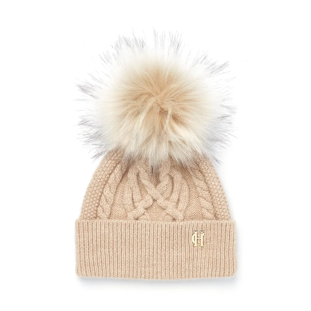 Holland Cooper Ladies Cortina Bobble Hat