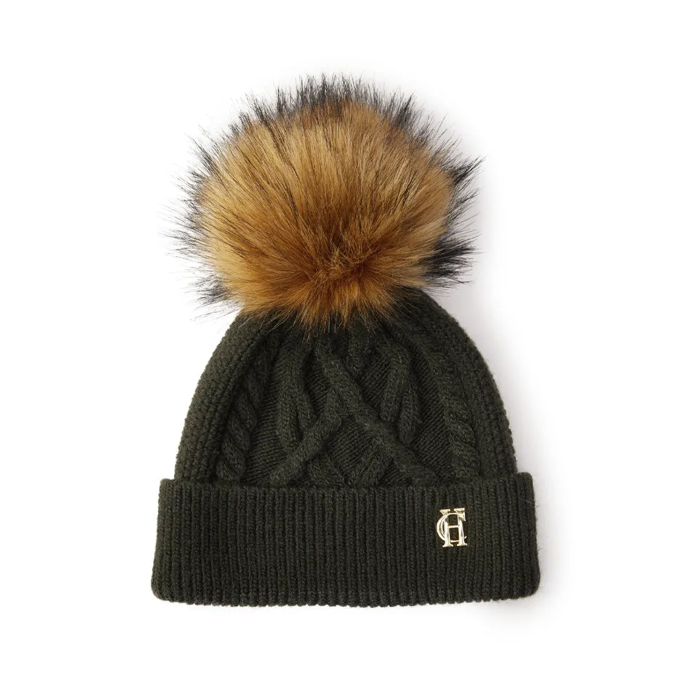 Holland Cooper Ladies Cortina Bobble Hat