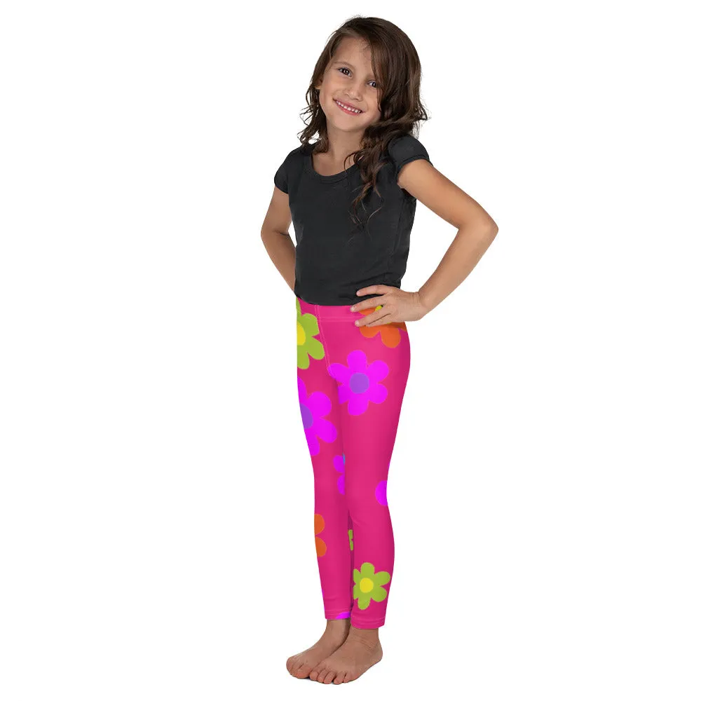 Kid's Leggings Retro Pink