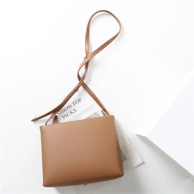 Leather Single Underarm Shoulder Messenger Bag