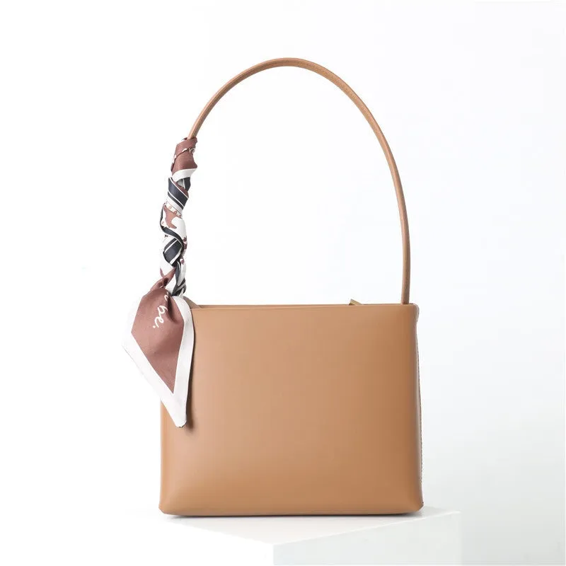 Leather Single Underarm Shoulder Messenger Bag