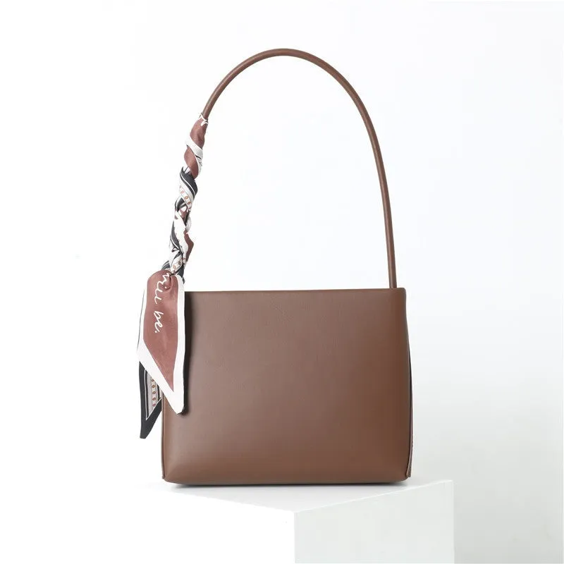 Leather Single Underarm Shoulder Messenger Bag