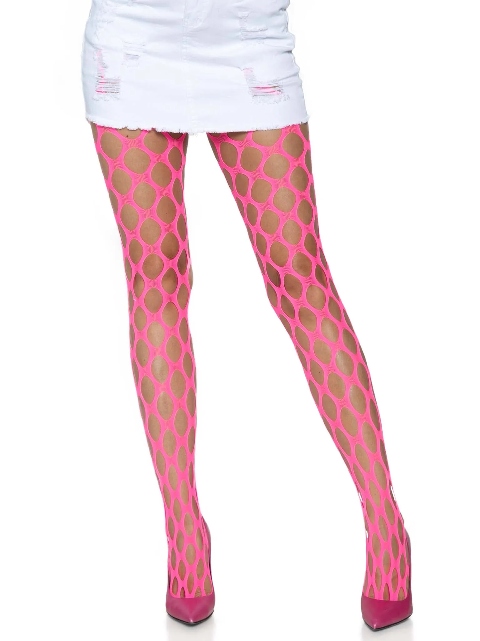 Leg Avenue  Jumbo Pothole Net Tights  9331