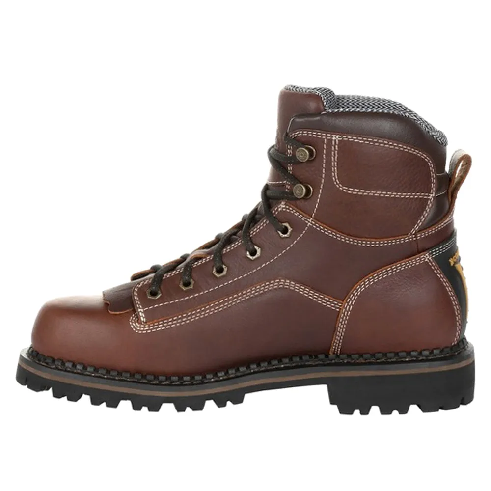 Logger 6 Inch Waterproof Soft Toe Work Boots