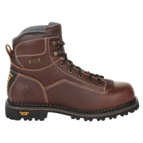 Logger 6 Inch Waterproof Soft Toe Work Boots