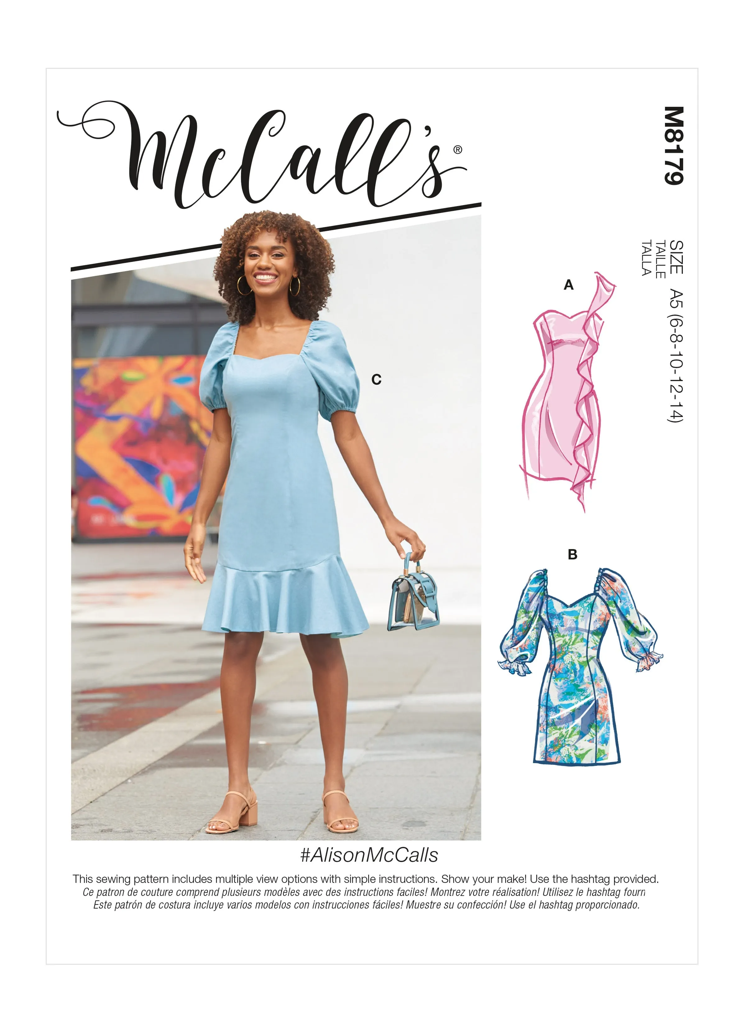 McCall's Pattern M8179 Misses' Dresses