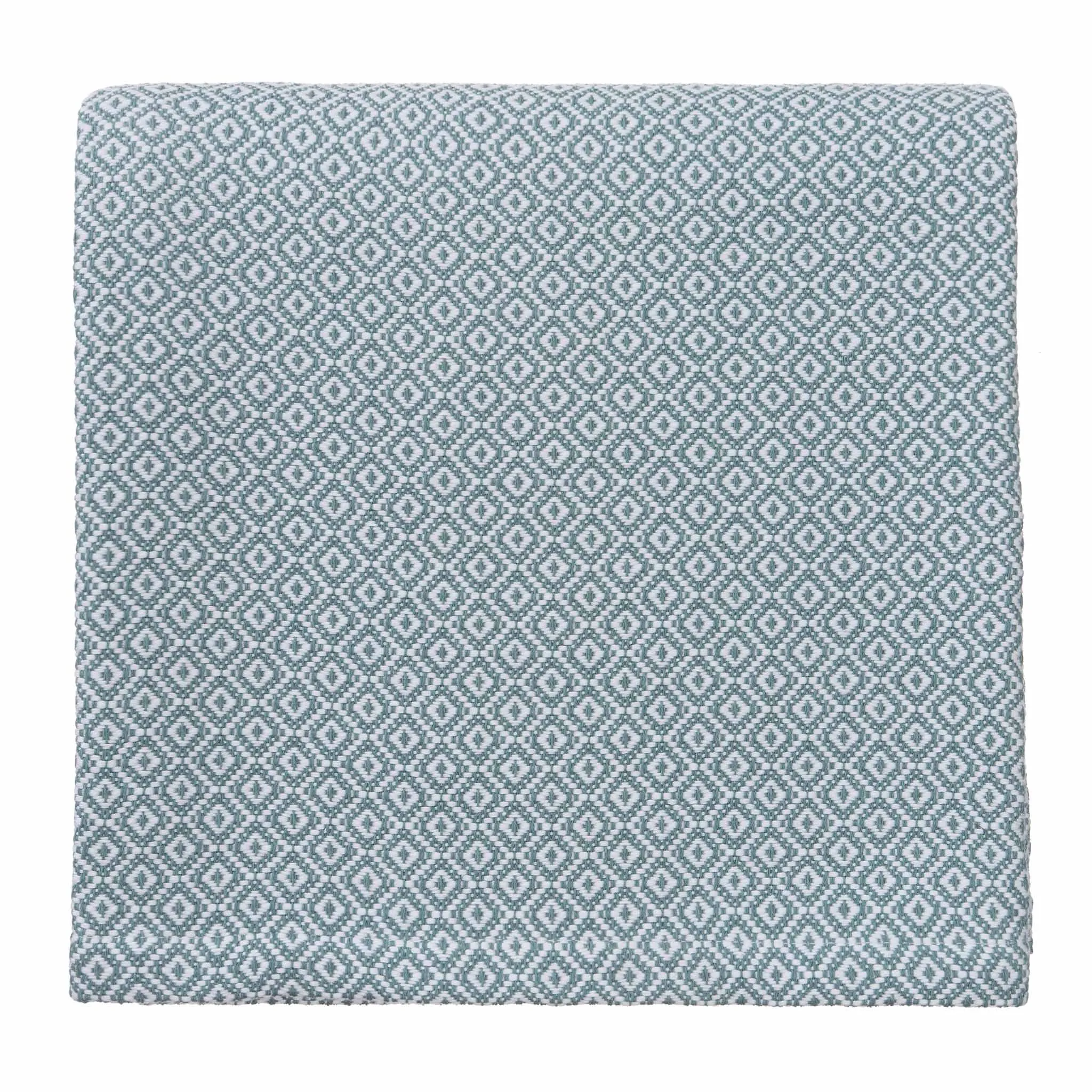 Mondego Blanket [Grey green/White]