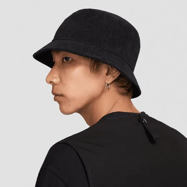 Nike Apex Corduroy Bucket Hat Black