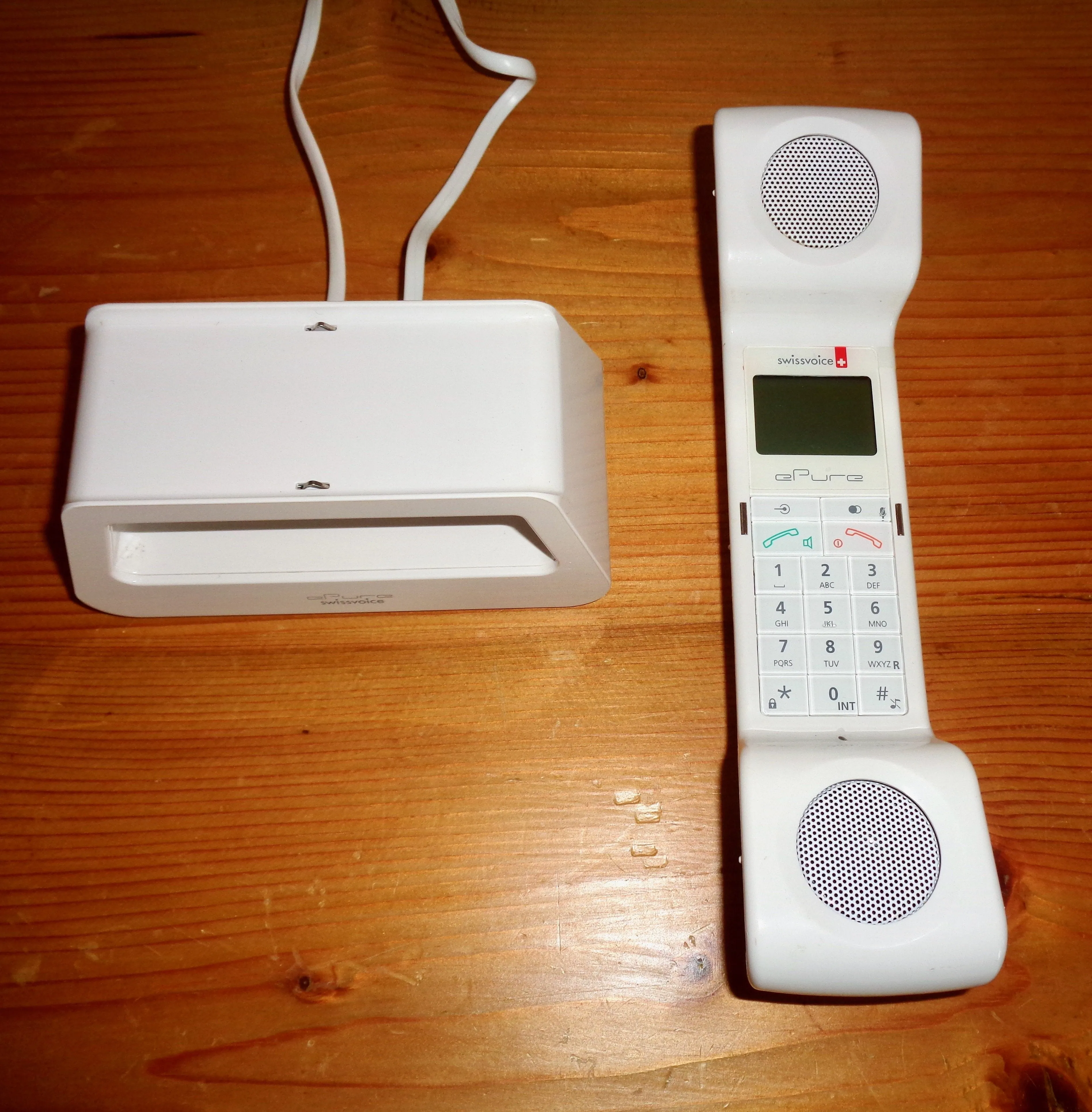 Original Swissvoice Epure DECT Cordless Analogue Telephone In White