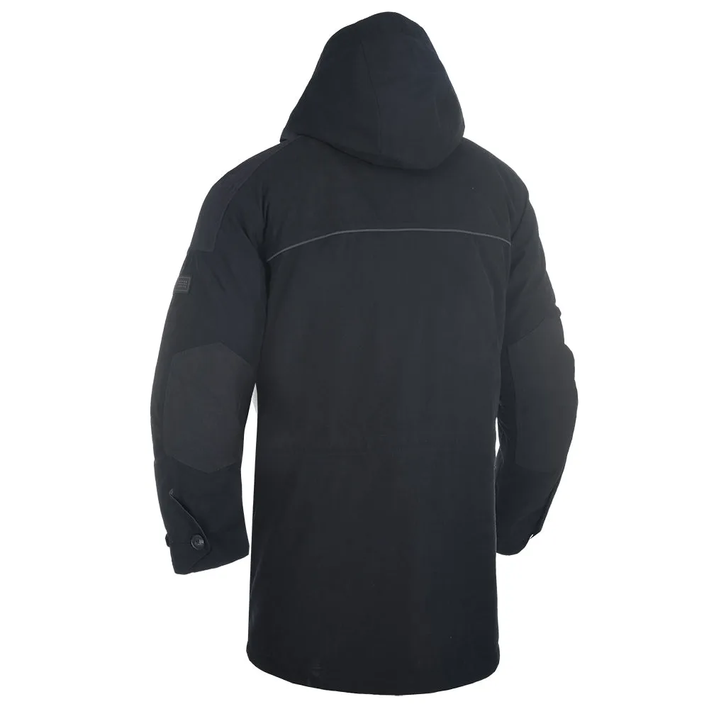 Oxford Parka Jacket Black Timeless Elegance for Urban Explorers