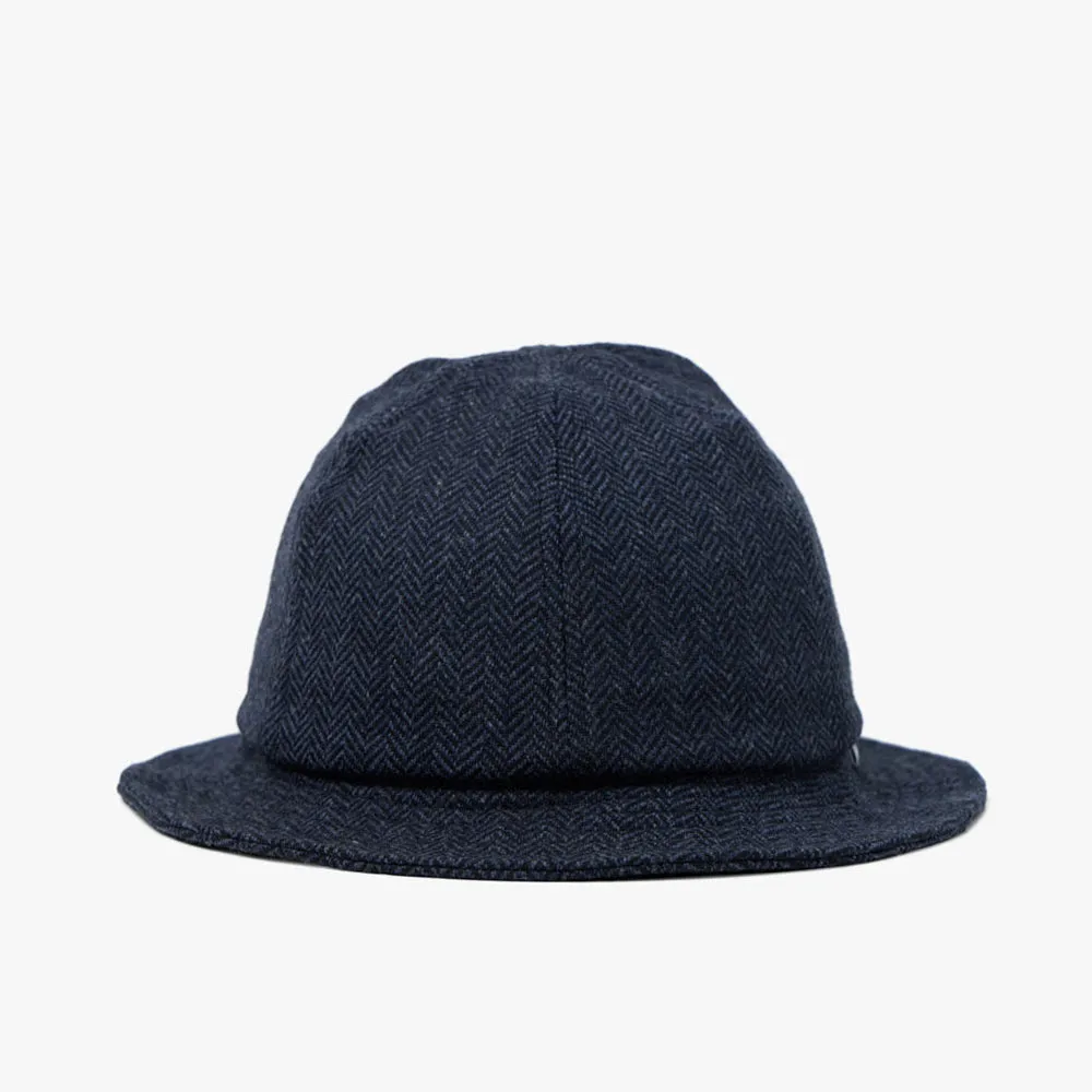 Palmes Wool Bucket Hat / Navy