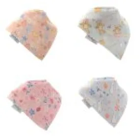 Pastel pinkdribble bibs