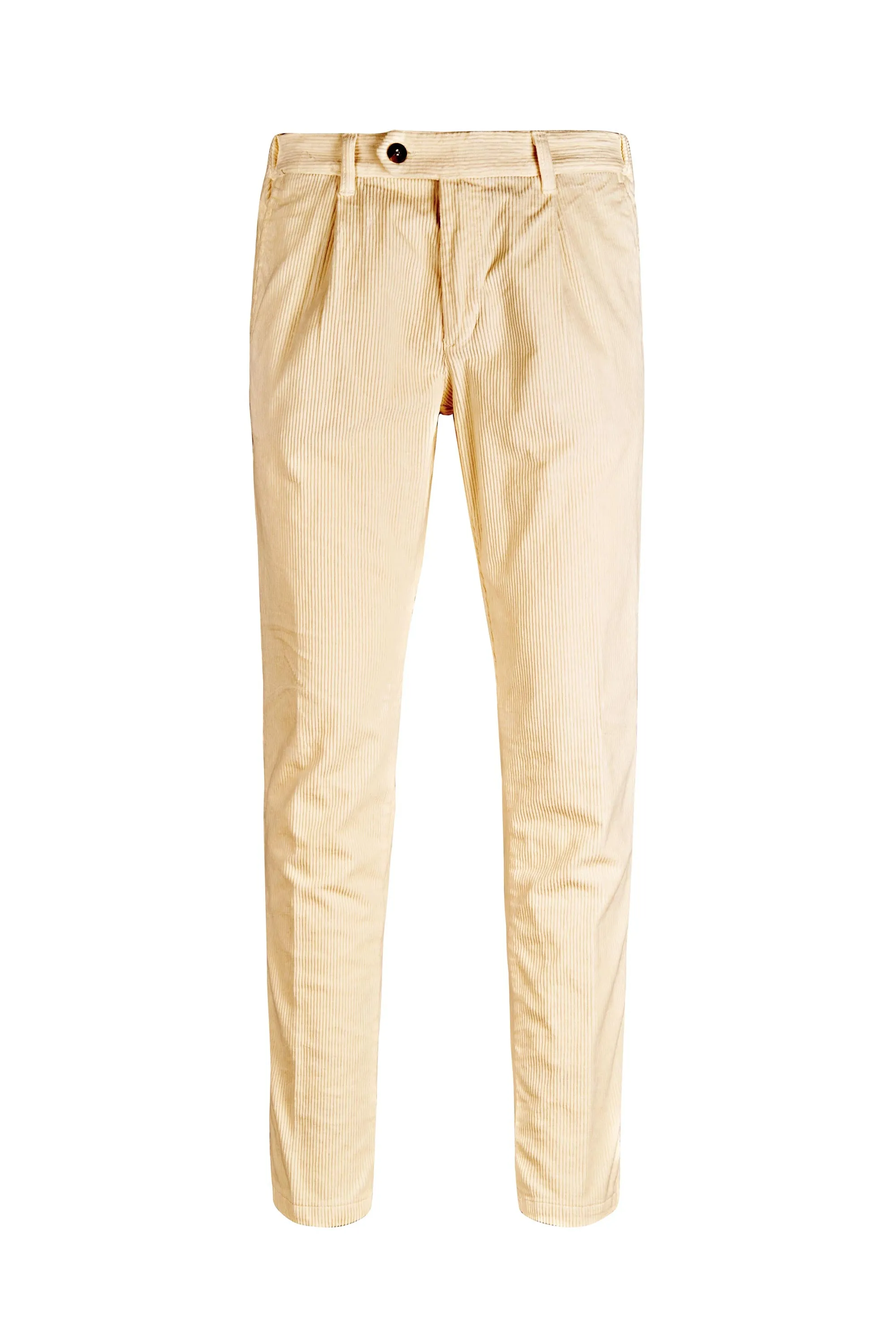 Pleated Corduroy Trousers