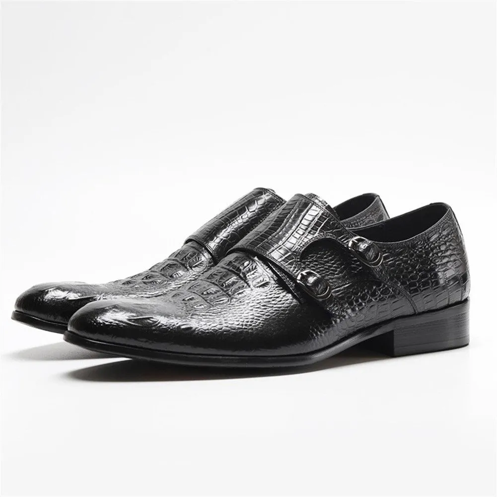 Pointed Monk Strap Oxford for Men