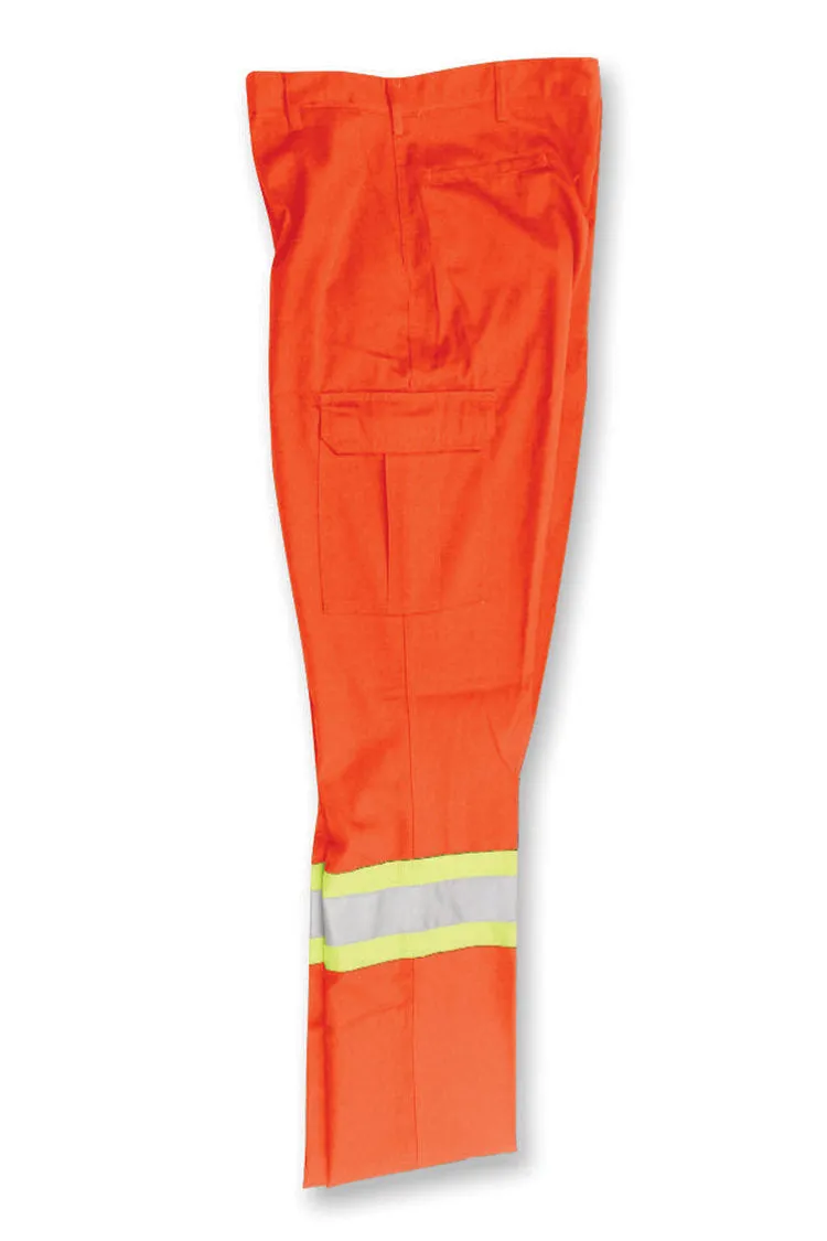 Polyester/Cotton Cargo Pant - Orange - Style #908