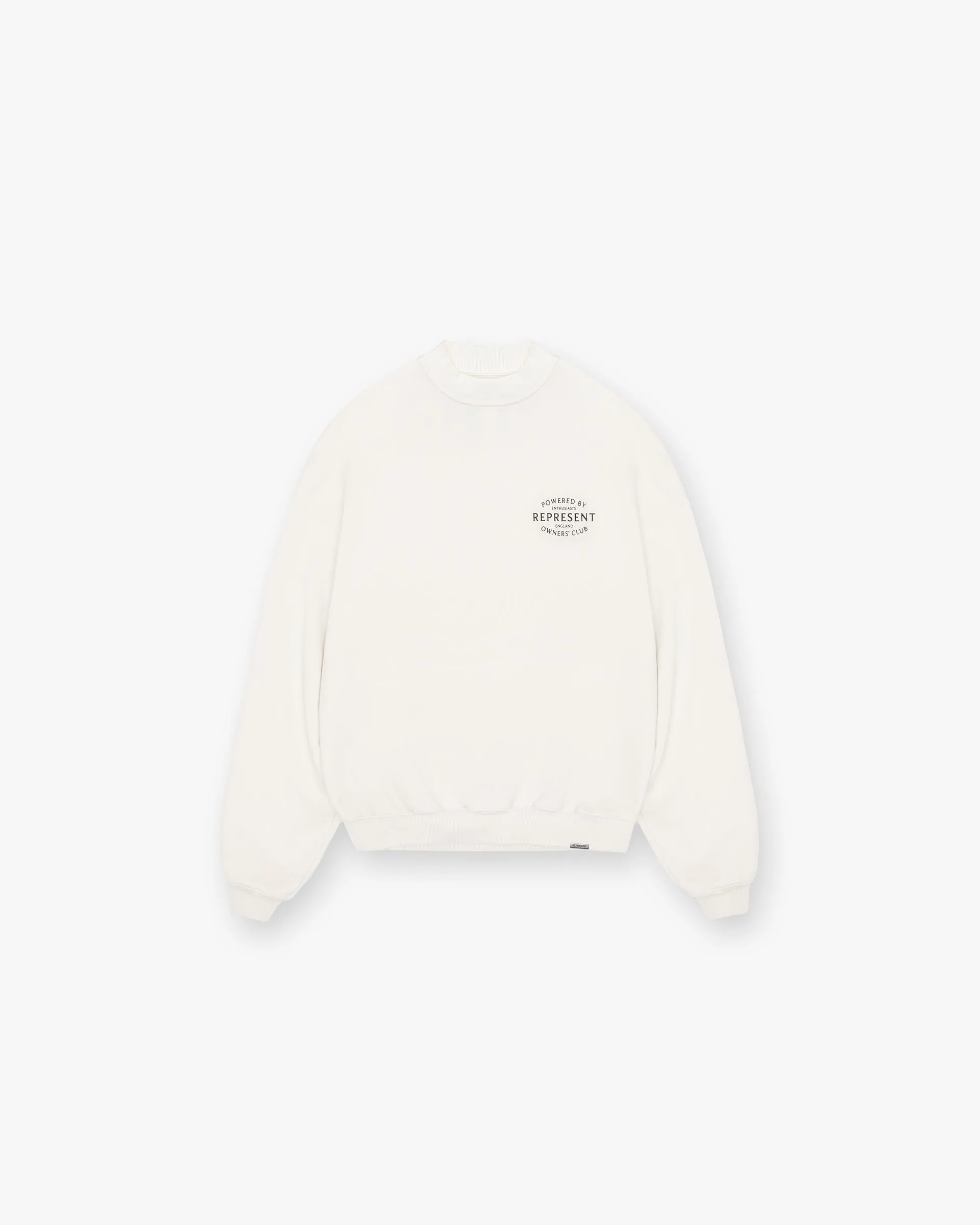 Represent Owners Club Stamp Sweater - Flat White