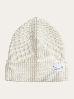 Rib hat - GOTS/Vegan - Egret