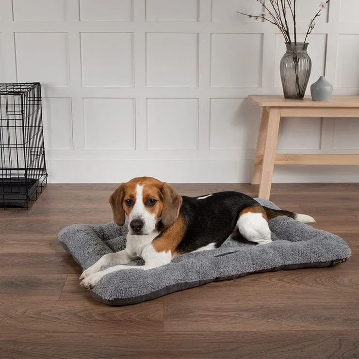 Scruffs Luxury Cosy Crate Mat - Grey